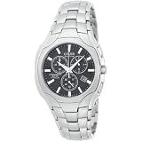 Citizen Mens Eco-Drive Chronograph Titanium Black Dial Watch #AT0890-56E by Citizen