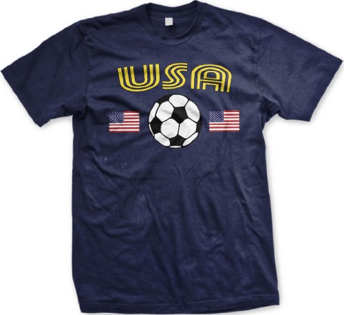 USA Soccer Mens T-shirt United States of America National Pride Mens ShirtB004KA0RQS : image