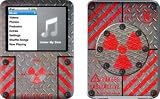 Radioactive Design Protective Decal Skin Sticker for Apple iPod nano 3G (3rd Generation) 4GB/ 8GB Player