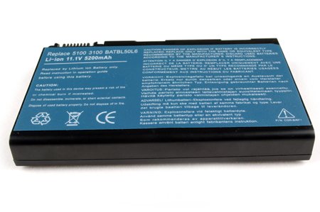 6Cell Laptop Battery for Acer Aspire 3100 3102 3650 3690 5100 5102 5110 5610 5612 5630 5650 5680 9110 9120 TravelMate 3900 4230 4260 2490 4200 4280