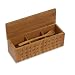Island Bamboo 10-1/4-Inch Triple Scoop Box