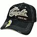 Chevrolet Chevy Beer Opener Snapback Vintage Style Distressed Black Tan Hat Cap