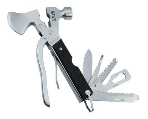 Premium-Grade 12-in-1 Multi-Function Pocket Tool - Hatchet, Hammer, Pliers