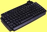 Mini keyboard, RF wireless, with built in joystick mouse