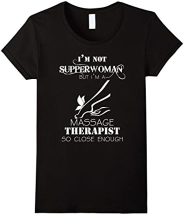 Women's Massage Therapist Shirts Medium Black