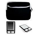 Premium Amazon Kindle Sleeve Case Travel Package, Case Cover for Amazon Kindle E-Reader Device + Screen Protector / Optional Kindle Skin Silicone Case