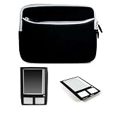 Premium Amazon Kindle Sleeve Case Travel Package, Case Cover for Amazon Kindle E-Reader Device + Screen Protector / Optional Kindle Skin Silicone Case