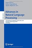 Advances in Natural Language Processing: 7th International Conference on NLP, IceTAL 2010, Reykjavik, Iceland, August 16-18, 2010, Proceedings (Lecture ... / Lecture Notes in Artificial Intelligence)