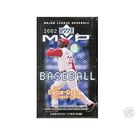 2002 Upper Deck MVP Baseball Card Unopened Hobby Box