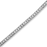 14k White Gold Princess-cut Diamond Tennis Bracelet (3 1/4 cttw, H-I, I1-I2)