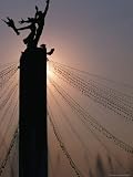 Selamat Datang Statue in Downtown, Jakarta, Indonesia Photographic Poster Print by Alain Evrard, 36x48