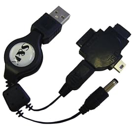 モビ ゲームチャージUSB (ブラック) FOMA/au/SoftBank/willcom/DSLite/W-ZERO3/PSP対応 MB-215