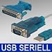 USB to Seriell RS232 Adapter auf 9+25Pol, LPT COM