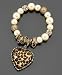 Betsey Johnson Leopard Charm Bracelet