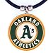 Oakland Athletics Logo Pendant Necklace - MLB Baseball Fan Shop Sports Team Merchandise
