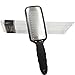 Powerful Colossal Foot Rasp Callus Remover with Premium Stainless Steel Larger Metal Surface Foot File Pedicure Tools,Pedi Perfect Foot Care for Wet and Dry Foot with Ergonomic Non-slip Handle,Black