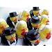 One Dozen (12) Bride and Groom Wedding Rubber Ducks