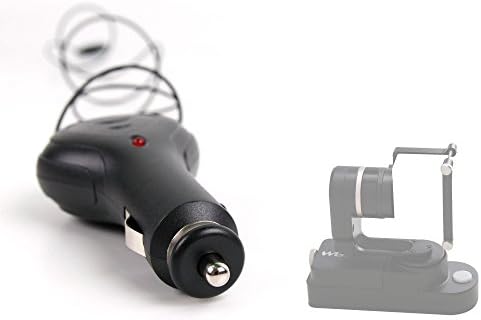 DURAGADGET Premium Quality In-Car Charger (5V / 1A) with Retractable Micro USB Cable - Compatible with the PNJ Feiyu WG Mini 2 Axes Action Camera