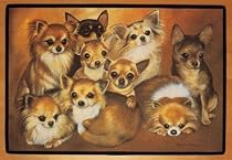 Heaps of Fun Chihuahua Gallery Mat