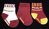 Washington Redskins 3 Pack Booties