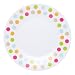 Kitchen Craft Coolmovers Polka Side Plate, Melamine, 20 cm