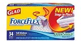 Clorox 70320 Glad Force-flex Tall Kitchen Trash Bags - 13 Gal. (Pack of 6)