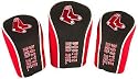 Boston Red Sox 3 Pack Mesh Longneck Headcover Set