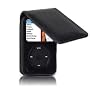 EASYi - 80GB 120GB IPOD CLASSIC LEATHER FLIP CASE - BLACK
