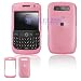 Blackberry Curve 8900 Javelin Cell Phone Pink Solid Protective Case Faceplate Cover
