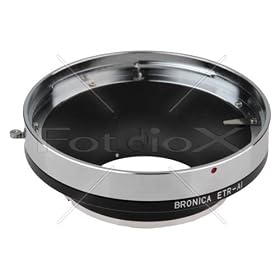 Fotodiox Pro Adapter, Bronica ETR Lens to Nikon Camera Mount Adapter -- for Nikon D1, D2, D2x, D2h, D3, D3x, D3h, D100, D200, D300, D300s, D700, D40, D40x, D50, D60, D70, D70s, D80, D90, D5000, D3000
