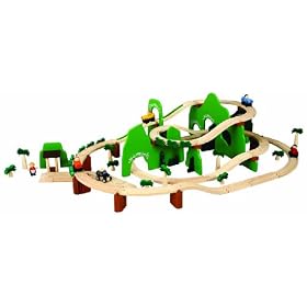 PlanToys Road and Rail Play Set - Adventure by Plan Toys