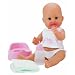Corolle Special Feature Baby Doll Emma Drink-and-Wet Bath Baby - 14" Doll