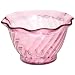 Carlisle 453055 Ice Pink 5 Oz. Tulip Dessert Dish (Case of 24)
