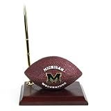 Michigan Wolverines Desk Pen Set With Clock