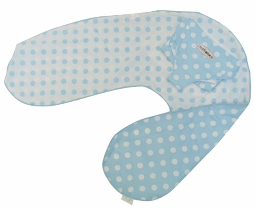 Candide 683135 Bezug Multirelaxkissen gepunktet Polybaumwolle, hellblau/wei&szlig; Preisvergleich