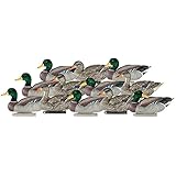 Dakota Decoy X-Treme Flocked Mallards (12 Pack) - 12120
