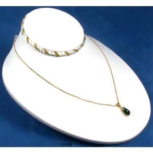 Necklace Bust Display Chain Pendant Jewelry Showcase