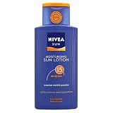 Buy : Nivea Sun Moisturising Sun Lotion Medium SPF15 With Immediate UVA / UVB Protection - 200ml