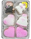 Beautiful Cookies Organic Wedding Pink Organic Cookies Cookies, 24 Cookies