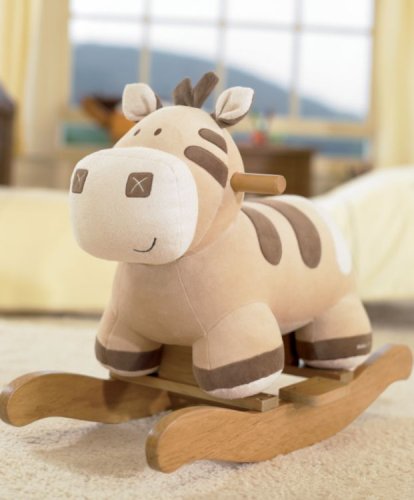 Childrens Toyshop  Toys : Mamas & Papas - Luxury Rocking Animal - Zeddy & Parsnip