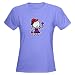 Girl Red Hat Cute Women's Dark T-Shirt by CafePress photo
