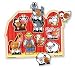 MELISSA & DOUG JUMBO KNOB WOODEN FARM PUZZLE