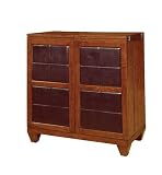 Modus Furniture HD6074A Hudson Spirit Cabinet in Mocha