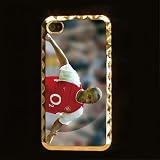 Thierry Henry Printing Golden Case Cover for Iphone 4 4s Iphone4 Fits At&t Sprint Verizon