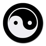 Ying Yang Round Mousepad Mouse Pad Great Gift Idea