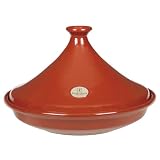 Emile Henry - 615535 - Plat � Tajine - En C�ramique �maill�e - Rouge - Diam�tre 35 Cm - Contenance 3,5 L - 10 � 12 Personnespar Emile Henry