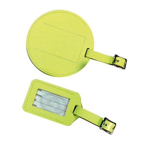 Travel Gear Bag Large Luggage Tag in Neon Yellow by Lewis N. Clark