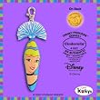 Kooky Klicker Pen Keychain Disney Cinderella White