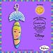 Kooky Klicker Pen Keychain Disney Cinderella White