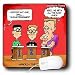 Londons Times Funny Panel Hollywood Cartoons - Arnold, The Early Years - Mouse Pads